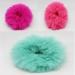 16 Pieces Fluffy Hair Ties - Soft Elastic Ponytail Holders & Pompon Ball Scrunch Bands for Effortless Style - Buy Online on GoSupps.com