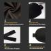 2Pcs Couples Sleep Mask Set - Adjustable Strap Eye Masks for Sleeping/Travel/Naps/Yoga/Shift Work with Earplugs - Buy Online on GoSupps.com