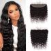 12A Grade Loose Wave Lace Frontal 13x4 Ear to Ear Lace Frontal Closure 20 Inch 100% Unprocessed Brazilian Virgin Human Hair Swiss Lace Frontal Closure Bleached Knots Pre Plucked With Baby Hair Natural Color 20 Inch Loose W…