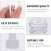 Minkissy Pack of 10 250 ml Hair Colour Bottle Applicator Hair Squeeze Bottles Shampoo Container with Twist Top Cap Pet Refillable Bottles for Hair Colour Painting (Transparent) - Buy Online on GoSupps.com