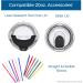 Tervis Tumbler Reusable Straight Straws (6 Pack, 10 Inch) - BPA Free, Dishwasher Safe - Clear - Buy Online on GoSupps.com