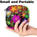 Buy Abstract Floral Decorative Storage Bag for Menstrual Pads & Cups Perfect for Teens | International Shipping Available - Buy Online on GoSupps.com