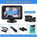 Toutbia 4.3 HD Baby Car Rear Seat Mirror Monitor - 1080p Night Vision 150 Wide-Angle Safe Rearview Camera for Infants - Buy Online on GoSupps.com