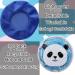 Kids Ice Pack Hot Cold Pack - 4PCS Reusable Pain Relief Set for Injuries, Wisdom Teeth, Tired Eyes & Headaches - Comfortable Fabric Cover - Size 5.1in*5.1in - Buy Online on GoSupps.com