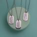 Custom Medical Alert Necklace Dog Tag Personalized Stainless Steel ID Jewelry for Men & Women | Engraved Emergency Identification - Buy Online on GoSupps.com
