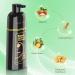 Black Hair Dye Shampoo for Men & Women | Argan Oil 3 in 1 Color Treatment | Semi-Permanent Gray Coverage - Lasts 30 Days (16.90 oz - Buy Online on GoSupps.com