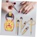 DOITOOL 2 Sets Nail Scissors Set Nail Tools for Nail Art Nail Clipper Manicure Tools Kit Doll Travel Nail Kit Nails Kits Nail Trimmer Nail Kit Care Carbon Steel Japan - Buy Online on GoSupps.com