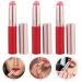 3Pcs Portable Lip Brush Set - Silicone Lip Gloss & Lipstick Applicator for Women & Girls - Perfect Makeup Tool - Buy Online on GoSupps.com