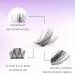 Lash Clusters 72 Pcs Individual Eyelash Extensions Kit 10-16mm Length | Reusable, Soft & Natural False Eyelashes | Thin Band DIY Lash Extension Set for Home Makeup - OP17 - Buy Online on GoSupps.com