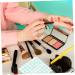 VILLCASE 200 Pcs Blank Adhesive Cosmetic Palettes - Disposable Eye Shadow Stickers & Foundation Tools for Professionals - Buy Online on GoSupps.com
