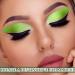 Highly Pigmented Green Glitter Eyeshadow Palette - 16 Colors | Long Lasting & Waterproof Eye Makeup Palette by WENJLYJ - Buy Online on GoSupps.com