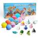 Bath Bombs for Kids - 10 Pack Bubble Bath Bombs Gift Set with Marine Toys Inside. Ideal Holiday Gift for Women, Girls, and Kids - Buy Online on GoSupps.com