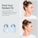 Buy 2 Pairs Soft Silicone Ear Plugs for Sleeping - Noise Reduction 25dB Reusable Hearing Protection with 8 Ear Tips in S/M/L - Perfect for Concerts Travel & Focus - Buy Online on GoSupps.com