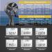 Holdpeak 826A Anemometer - Digital Wind Speed & Temperature Meter with Data Logger | / | Max/Min/Average/Current | Yellow - International Shipping Available - Buy Online on GoSupps.com