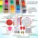 108pcs Embroidery Floss Cross Stitch Threads Kit with Storage Box - Colorful Friendship Bracelets and Number Stickers Included - Buy Online on GoSupps.com