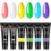 Rosalind 6pcs/Lot Poly Nail Gel Kit Extension Builder Acrylic Art UV Gel Polish Manicure Set Hybrid Varnishes Semi Permanent - (Color: RE-6GELSTOOL-22) - Buy Online on GoSupps.com