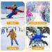Kids Merino Wool Ski Socks (2 Pairs) - Red X-Small | Winter Thermal Socks for Boys Girls 3-16 Years - Buy Online on GoSupps.com