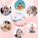 2Pcs Spa Headband for Women - Terry Cloth Makeup Headband for Face Washing, Yoga, Shower - Pink Blue Head Wraps Hair Accessory - Buy Online on GoSupps.com