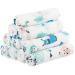 YOOFOSS 10 Pack Fabric Diapers 27x50 cm Absorbent Folding Diapers for Newborns Eco-Friendly Buth Wood & Alpaca Material - Buy Online on GoSupps.com