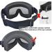 Airsoft Tactical Mask with Anti-Fog Goggles & Fast Helmet - Hunting, Paintball, CS Game - Impact Resistant - Black - Buy Online on GoSupps.com