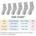 BOOPH 6 Pairs Girls Ruffle Socks - Kids Slouch Crew Socks, Ages 7-10 - Buy Online on GoSupps.com