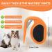 Premium PET Knotting Comb - De-Knot Tool for Cats & Dogs | Remove Matted Hair Effortlessly - Orange/Green - Buy Online on GoSupps.com