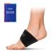 Dr. Scholl's Hot & Cold Adjustable Arch Sleeve Dual Temperature Therapy Designed for Custom Arch Support Lightweight Foot Arch Support and Foot Pain Relief (Adjustable Fit)