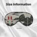 SSIMOO Landscape Painting Eye Mask - Soft Breathable Sleep Mask for Women | Perfect for Travel & Relaxation - Buy Online on GoSupps.com