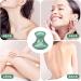 IDEAYARD Gua Sha Mushroom Massage Tool - Natural Aventurine Quartz for Face & Eyes | Anti-Wrinkle & Relaxation (2 Pack) - Buy Online on GoSupps.com