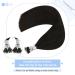 Buy Youngsee Nano Ring Extensions - 60 cm Dark Brown Real Hair 50g Smooth #2 - Best Nano Hair Extensions Online - Buy Online on GoSupps.com