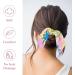 6 Pieces Hair Scrunchies Soft Scarves Scrunchies Elastic Hair Bands Bow Hair Ties Rabbit Ears Scrunchy Ponytail Holder Hair Accessories for Women Girls Tropical Pineapple Pink Multi-colored 17 - Buy Online on GoSupps.com