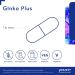 Pure Encapsulations - Ginkgo Plus - Memory and Concentration - With Vitamins B6 B12 Zinc and Folate - 60 Capsules - Buy Online on GoSupps.com