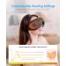 MUSICOZY Eye Massager with Heat & Vibration | Bluetooth Music Relaxation Mask for Migraines & Eye Strain | Best Gift for Women (Black - Buy Online on GoSupps.com