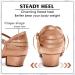 Aoqunfs Dance Shoes for Girls & Women | Standard Latin Salsa Tango Bachata Ballroom Performance | WX608-3.5-Nude EU34 - International Shipping Available - Buy Online on GoSupps.com