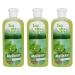 Pack of 3 Badusan bath additive bubble bath lemon balm 3 x 500 ml