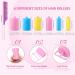 56 Piece Foam Sponge Hair Rollers Set with Stainless Steel Rat Tail Comb - Soft Sleeping Hair Curlers in Assorted Sizes for Flexible Hair Styling - Hairdressing Styling Tools in Mixed Color - Buy Online on GoSupps.com