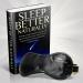 Black Silk Sleeping Eye Mask with Ear Plugs | Adjustable Strap | Block Light for Insomnia & Migraine Relief - Buy Online on GoSupps.com