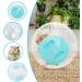 JVHLOV Dwarf Hamster Ball Hamster Running Wheel Small Animal Activity Toy Hamster Ball Pet Mouse Mice Gerbil Exercise Wheel Toy Blue 14.5cm/5.71inch diameter - Buy Online on GoSupps.com
