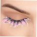 POPETPOP 2 Pairs Fake Eyelashes Christmas Eyelashes Makeup Eyelashes Cosmetic Fake Lashes Glitter Lashes Soft Halloween Eye Lashes Colored Lash Extensions Miss Fiber Natural Adhesive - Buy Online on GoSupps.com
