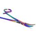 Multi Use Hemostat Forceps Pliers with Stainless Steel Curved Serrated Jaws for Suture Kit Fly Fishing Dogs and Pet Hair - 5.5" Multi-Colour