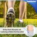 PORON Heel Cups for Plantar Fasciitis Relief - Made in USA | Heel Sleeves for Heel Spurs, Soreness & Bruising | Gray, Size W 11.5-15 / M 9-13 - Buy Online on GoSupps.com