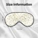 Buy SSIMOO Dreamy Stars & Spots Sleep Mask - Adjustable Breathable Fashionable Eye Mask for Comfortable Sleep - International Shipping Available - Buy Online on GoSupps.com