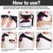 Chlffua Adjustable Shoulder Support - Neoprene Bandage for Pain Relief & Stability | Left/Right Men/Women - Pink - Buy Online on GoSupps.com