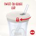 NUK Action Cup 230ml Chameleon Effect Bird (Pink) | Twist Lid, Soft Straw, Leak-Proof, BPA-Free | For Children 12+ Months - Buy Online on GoSupps.com