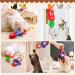Nobleza Catnip Toys for Cats 2 Pack Interactive Cat Toys for Indoor Cats Adult Rocket Carrot Shape Kitten Soft Plush Chew Teeth Cleaning Toy Chewing Grinding Cat Nip Toys with Crinkle Paper - Buy Online on GoSupps.com