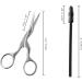 Kovira Eyebrow Scissors Set - Japanese Stainless Steel Extra Sharp 8.9cm Scissors & Eyebrow Brush Combo for Perfect Eyebrow Care & Shaping - Buy Online on GoSupps.com