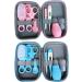 Blue Baby Grooming Kit | Baby Health Care Essentials Set with Comb, Brush, Nail Clipper, and Safety Cutter | Newborn Healthcare Accessories - Buy Online on GoSupps.com