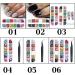 For Manicure Accessories 3mm Jelly Gems Colorful Beads Design Flatback Nail Rhinestones Crystal Nail Stones(01) - Buy Online on GoSupps.com