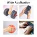 Care Wrist Band - Adjustable Compression Strap for Sports & Exercise | Breathable Elastic Support Sleeve for Men & Women - Velcro Design (Black - Buy Online on GoSupps.com