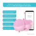FOREO LUNA mini 3 Ultra-Hygienic Facial Cleansing Brush - For All Skin Types - Face Massager for Clean & Healthy Skin - Waterproof Pearl Pink - Buy Online on GoSupps.com